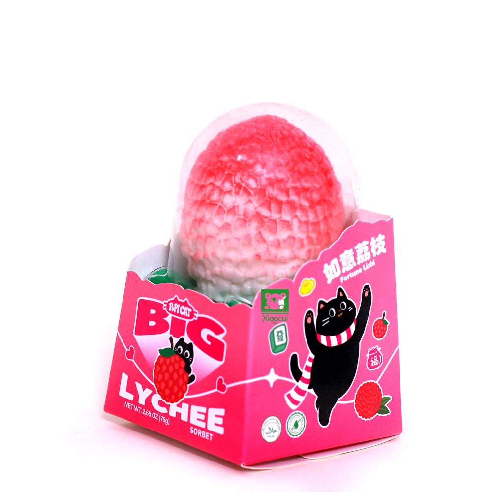 Lychee flavor ice cream
